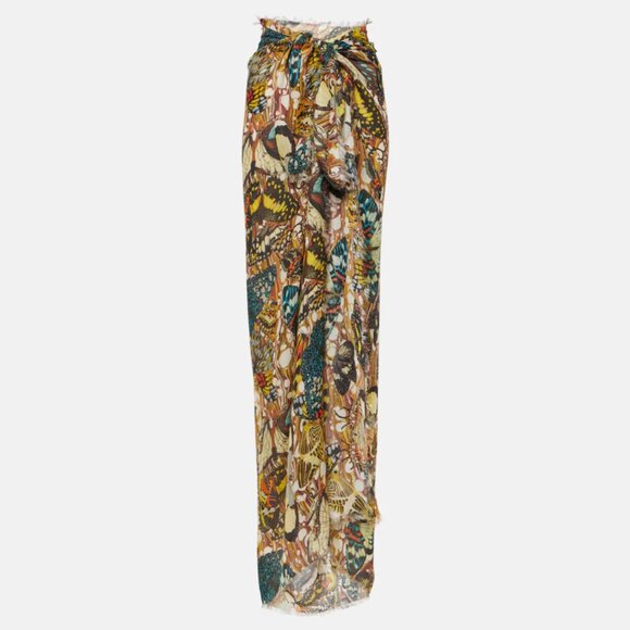 JEAN PAUL GAULTIER THE YELLOW BUTTERFLY SWIMSUIT MEDIUM SARONG ONE SIZE SET NWT - Picture 5 of 8